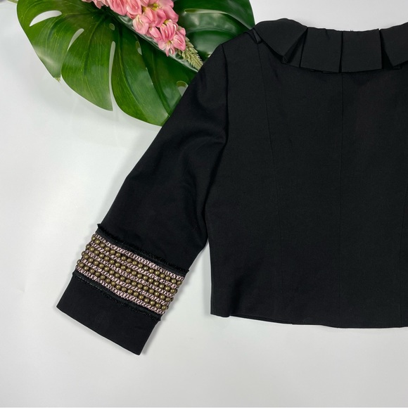 NWOT Aysha Saeed (now Aysha NY) black blazer Sz 4 - Picture 16 of 16